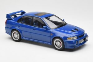 Mitsubishi Lancer EVO VI Blauw RHD AUTOart 1:18 77151 Metaal — afbeelding 6 van 8