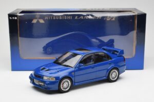 Mitsubishi Lancer EVO VI Blauw RHD AUTOart 1:18 77151 Metaal — afbeelding 8 van 8