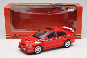 Mitsubishi Lancer Evo VI Tommi Makinen Edition Rood AUTOart 1:18 77156 Metaal — afbeelding 8 van 8
