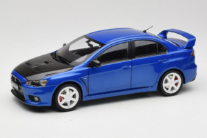 Mitsubishi Lancer Evolution X Blauw OEM 1:18 MLE01 Metaal