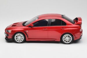 Mitsubishi Lancer Evo X FQ 400 Rood Otto 1:18 OT1084 Hars — afbeelding 4 van 6