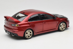 Mitsubishi Lancer Evolution X Rood OEM 1:18 MLE02 Metaal — afbeelding 3 van 8