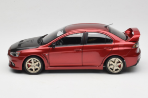Mitsubishi Lancer Evolution X Rood OEM 1:18 MLE02 Metaal — afbeelding 4 van 8