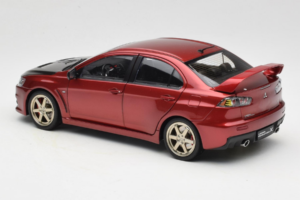 Mitsubishi Lancer Evolution X Rood OEM 1:18 MLE02 Metaal — afbeelding 7 van 8