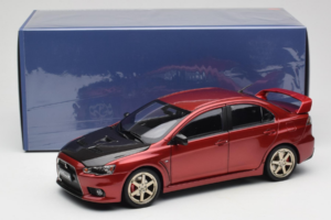 Mitsubishi Lancer Evolution X Rood OEM 1:18 MLE02 Metaal — afbeelding 8 van 8