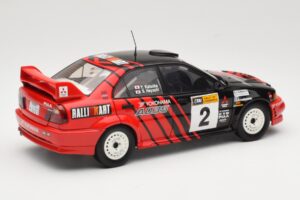 Mitsubishi Lancer Evolution VI #2 Y. Kataoka / S. Hayashi Winner Rally Canberra 1999 AUTOart 1:18 89942 Metaal — afbeelding 3 van 8