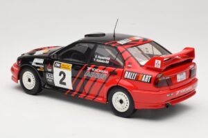 Mitsubishi Lancer Evolution VI #2 Y. Kataoka / S. Hayashi Winner Rally Canberra 1999 AUTOart 1:18 89942 Metaal — afbeelding 7 van 8