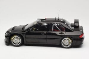 Mitsubishi Lancer Evolution WRC Plain Body Zwart AUTOart 1:18 80528 Metaal — afbeelding 4 van 8
