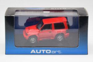 Mitsubishi Pajero Evo Rood AUTOart 1:43 57203 Metaal — afbeelding 4 van 4