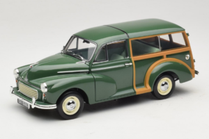 Morris Minor 1000 Traveller Groen Minichamps 1:18 150137011 Metaal