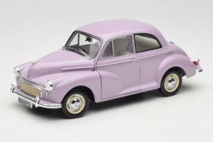 Morris Minor Million Roze Minichamps 1:18 150137001 Metaal