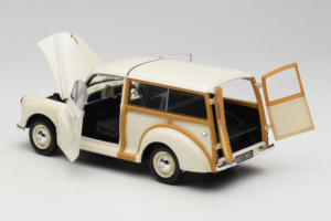 Morris Minor Traveller Wit Minichamps 1:18 150137010 Metaal — afbeelding 5 van 9