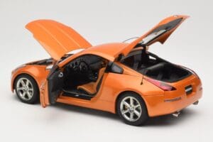 Nissan 350Z Z33 Sunset Orange AUTOart 1:18 77312 Metaal — afbeelding 5 van 8