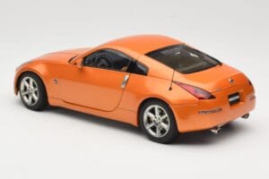 Nissan 350Z Z33 Sunset Orange AUTOart 1:18 77312 Metaal — afbeelding 7 van 8