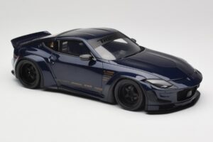 Nissan 400Z RZ34 Pandem Midnight Blue GT Spirit 1:18 GT494 Hars — afbeelding 4 van 6