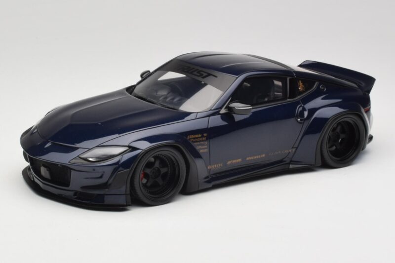 Nissan 400Z RZ34 Pandem Midnight Blue GT Spirit 1:18 GT494 Hars
