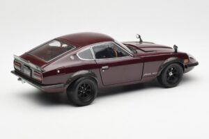 Nissan Fairlady 240ZG Bruin Kyosho 1:18 08217M Metaal — afbeelding 3 van 8