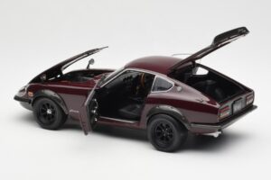 Nissan Fairlady 240ZG Bruin Kyosho 1:18 08217M Metaal — afbeelding 5 van 8