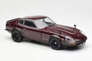 Nissan Fairlady 240ZG Bruin Kyosho 1:18 08217M Metaal — afbeelding 6 van 8