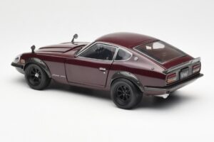 Nissan Fairlady 240ZG Bruin Kyosho 1:18 08217M Metaal — afbeelding 7 van 8