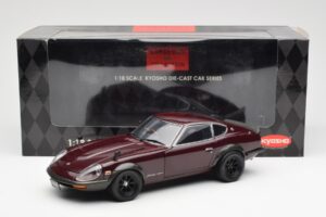 Nissan Fairlady 240ZG Bruin Kyosho 1:18 08217M Metaal — afbeelding 8 van 8