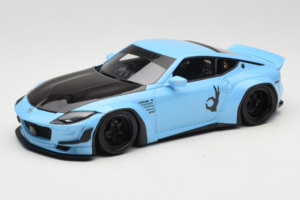 Nissan Fairlady Z RZ34 Pandem China Blue Black GT Spirit 1:18 GT943 Hars