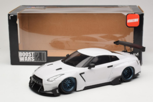 Nissan GT-R R35 Boost Wars 2 Wit Jp Kraemo 1:18 KRAEMO001 Metaal — afbeelding 7 van 7