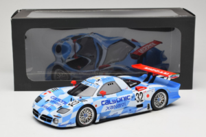 Nissan R390 GT1 #32 R. Calderari / J-D. Deletraz / B. Gachot Team Nissan 24 Hours of Le Mans 1998 GT Spirit 1:18 GT529 Hars — afbeelding 6 van 6