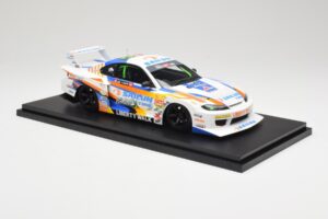 Nissan Silvia S15 LB-Super Silhouette #555 Formula Drift Japan 2023 TopSpeed 1:18 TS0586 Hars — afbeelding 4 van 6