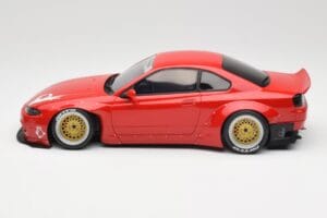 Nissan Silvia S15 Rocket Bunny Burning Red Otto 1:18 OT1115 Hars — afbeelding 3 van 6