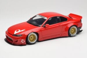 Nissan Silvia S15 Rocket Bunny Burning Red Otto 1:18 OT1115 Hars
