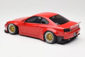 Nissan Silvia S15 Rocket Bunny Burning Red Otto 1:18 OT1115 Hars — afbeelding 5 van 6