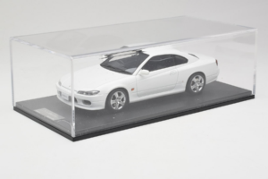 Nissan Silvia S15 Spec-S Wit Cracked Plexi One Model 1:18 REMC034 Metaal — afbeelding 6 van 7