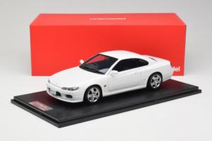 Nissan Silvia S15 Spec-S Wit Cracked Plexi One Model 1:18 REMC034 Metaal — afbeelding 7 van 7