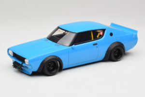 Nissan Skyline 2000 GT-R KPGC110 LB Works Blauw Otto 1:18 OT1210 Hars