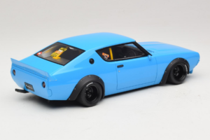 Nissan Skyline 2000 GT-R KPGC110 LB Works Blauw Otto 1:18 OT1210 Hars — afbeelding 5 van 6