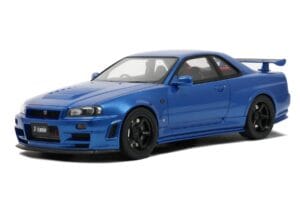 Nissan Skyline GT-R R34 NISMO Z-Tune Bayside Blue Otto 1:12 G082 Hars