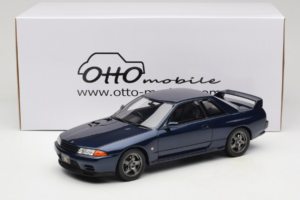 Nissan Skyline GT-R BNR32 Dark Blue Pearl Otto 1:18 OT1199 Hars — afbeelding 6 van 6