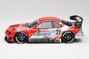 Nissan Skyline GT-R #22 M. Krumm / S. Motoyama Xanavi Nismo JGTC 2002 AUTOart 1:18 80277 Metaal — afbeelding 3 van 6