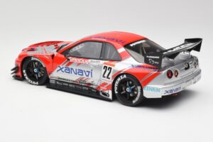Nissan Skyline GT-R #22 M. Krumm / S. Motoyama Xanavi Nismo JGTC 2002 AUTOart 1:18 80277 Metaal — afbeelding 5 van 6