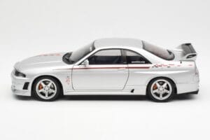 Nissan Skyline GT-R R33 R-Tune Zilver AUTOart 1:18 77326 Metaal — afbeelding 4 van 8