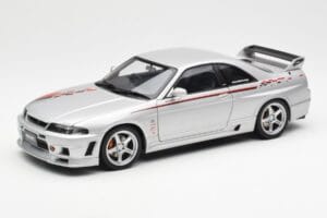 Nissan Skyline GT-R R33 R-Tune Zilver AUTOart 1:18 77326 Metaal