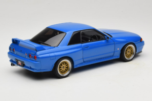 Nissan Skyline GT-R R32 V-Spec II Tuned Blauw AUTOart 1:18 77415 Metaal — afbeelding 3 van 8