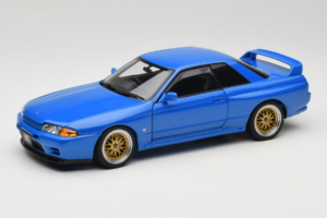 Nissan Skyline GT-R R32 V-Spec II Tuned Blauw AUTOart 1:18 77415 Metaal
