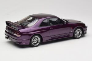 Nissan Skyline GT-R R33 V-Spec Midnight Purple Otto 1:18 OT1138 Hars — afbeelding 2 van 6