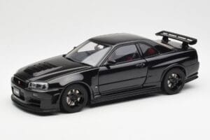 Nissan Skyline GT-R R34 NISMO Z-Tune Zwart AUTOart 1:18 77355 Metaal