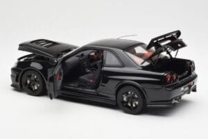 Nissan Skyline GT-R R34 NISMO Z-Tune Zwart AUTOart 1:18 77355 Metaal — afbeelding 5 van 8