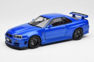Nissan Skyline GT-R R34 NISMO Z-Tune Bayside Blauw AUTOart 1:18 77354 Composiet