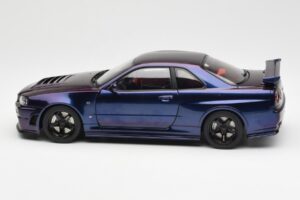 Nissan Skyline GT-R R34 NISMO Z-Tune Midnight Paars III AUTOart 1:18 77464 Composiet — afbeelding 4 van 8