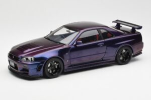 Nissan Skyline GT-R R34 NISMO Z-Tune Midnight Paars III AUTOart 1:18 77464 Composiet